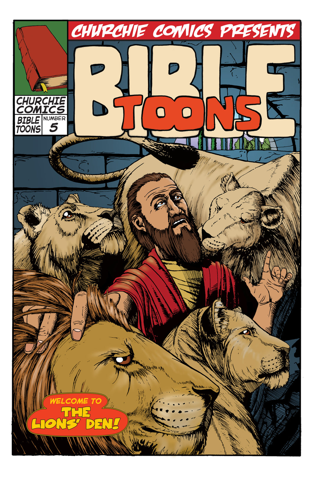 Bible-toons #05 - Daniel and the Lions' Den